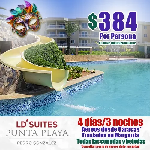 LD Suites Punta Playa | Ofertas de Carnaval en Margarita | felizviaje.com