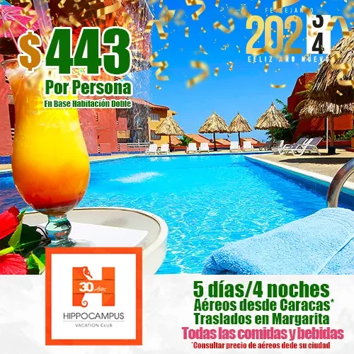 Hippocampus Vacation Club | Fin de Año en Margarita | felizviaje.com