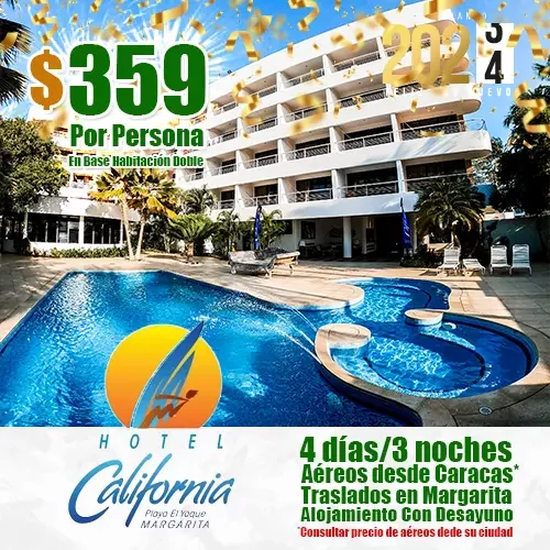 Hotel California | Ofertas de Fin de Año | felizviaje.com