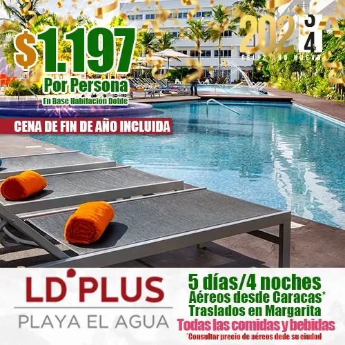 Hotel LD Plus | Ofertas de Año Nuevo en Margarita | felizviaje.com