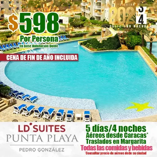 LD Suites Punta Playa | Fin de Año en Margarita | felizviaje.com