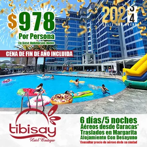 Tibisay Hotel Boutique, Fin de Año en Margarita | felizviaje.com