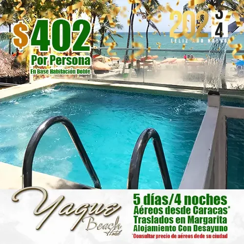 Yaque Beach Hotel | Ofertas de Fin de Año | felizviaje.com