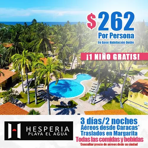 Oferta de Temporada Baja, Hesperia Playa el Agua | felizviaje.com