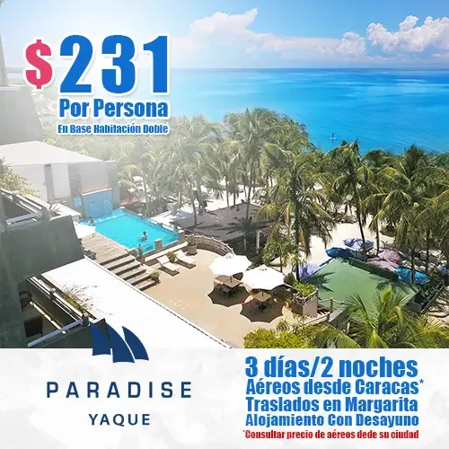 Paradise Yaque Hotel | Oferta de Temporada Baja | felizviaje.com