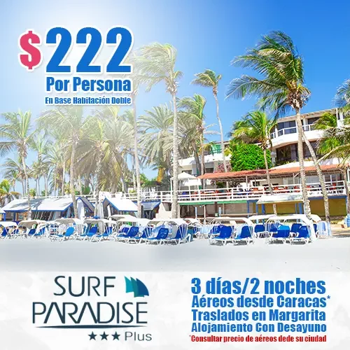 Surf Paradise Hotel | Oferta de Temporada Baja | felizviaje.com