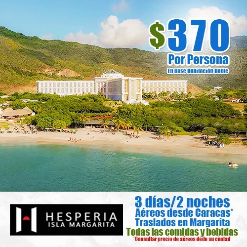 Ofertas de Vacaciones a Margarita | Hesperia Isla Margarita | felizviaje.com