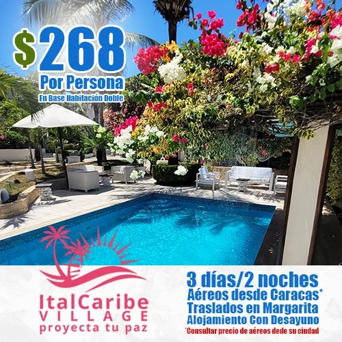 ItalCaribe Village | Ofertas de vacaciones en Margarita | felizviaje.com
