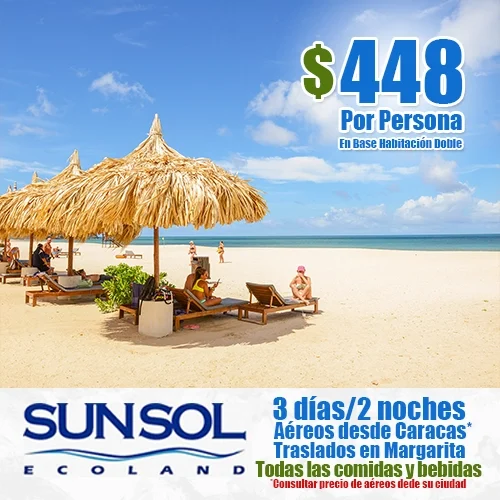 SUNSOL Ecoland | Ofertas de Vacaciones a Margarita | felizviaje.com