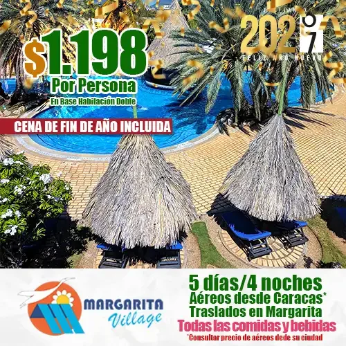Margarita Village | Ofertas de Fin de Año | felizviaje.com