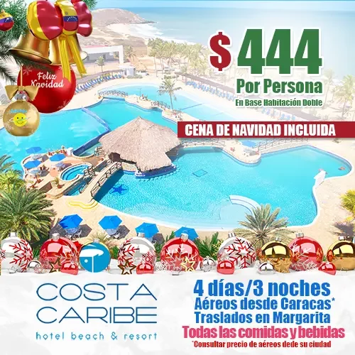 Hotel Costa caribe | Ofertas de Navidad | felizviaje.com