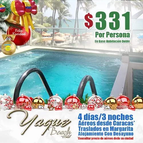 Hotel Yaque Beach | Ofertas de Navidad | felizviaje.com